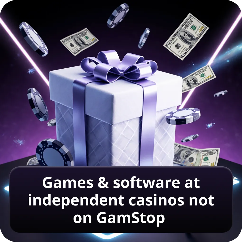 Games & software at independent non GamStop casinos